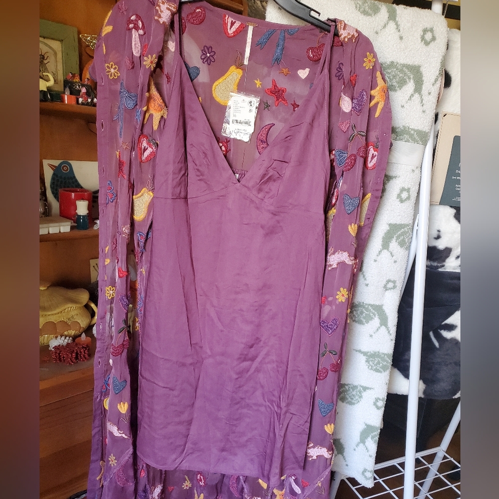 Free People Purple Floral Maxi Dress - Picture 11 of 16